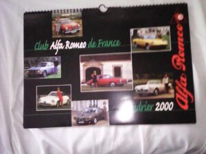 Calendrier Année 2000